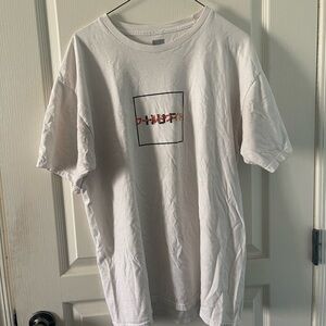 Huf large white shirt